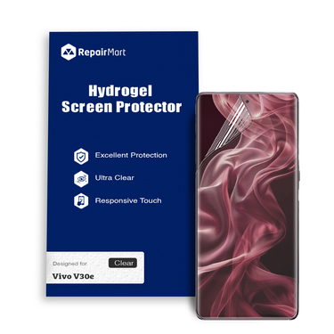 Vivo V30e Compatible Premium Hydrogel Screen Protector With Full Coverage Ultra HD